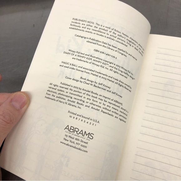 Diary of the Wimpy Kid: Hard Luck by: Jeff Kinney, paperback book - Picture 2 of 6